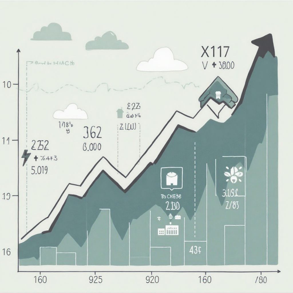 Chart showing debt reduction success